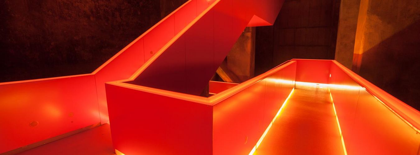 Ruhrmuseum - Red Staircase