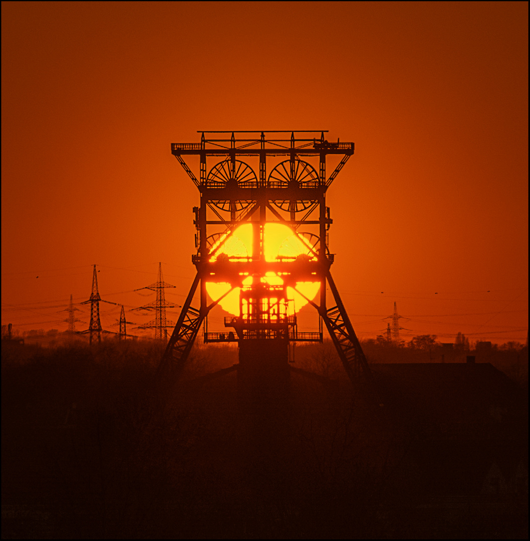 Ruhrpott-Sunset Foto &amp; Bild | deutschland, europe, nordrhein- westfalen ...