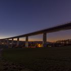 Ruhrtalbrücke bei Nacht