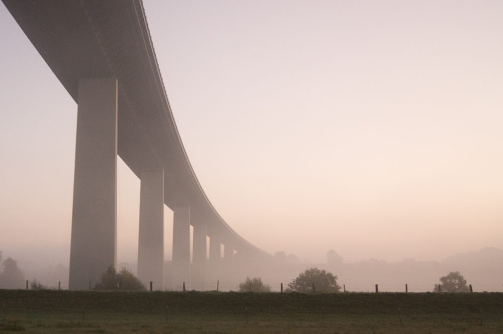 Ruhrtalbrücke - im Herbst