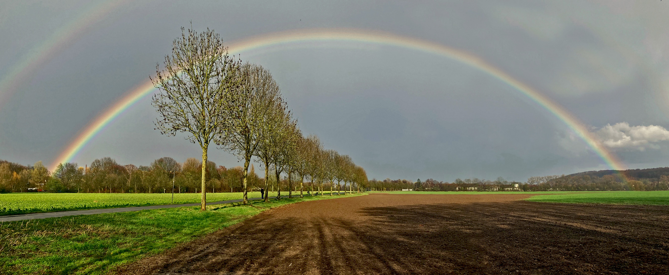 Ruhrwiesen Regenbogen....