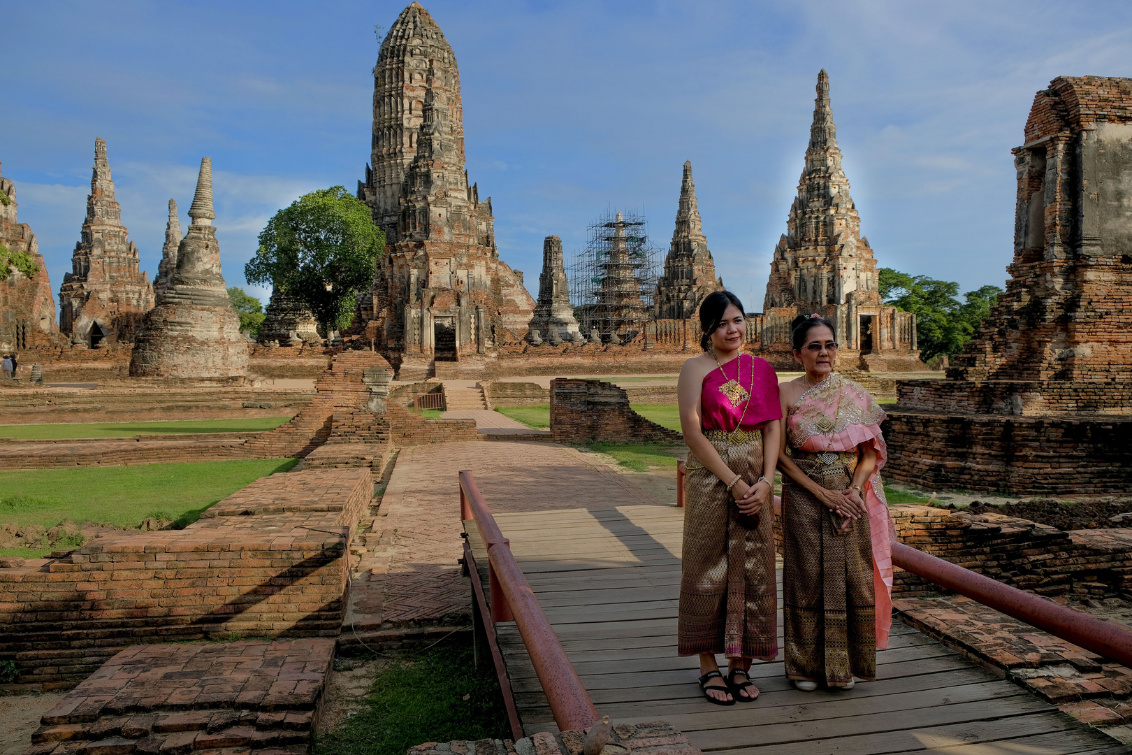 Ruinas arqueológicas de Wat Chaiwatthanaram (Ayutthaya)