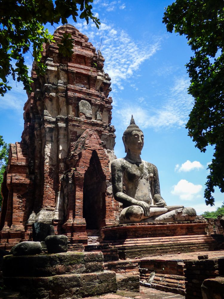 Ruinas de Ayutthaya, Tailandia