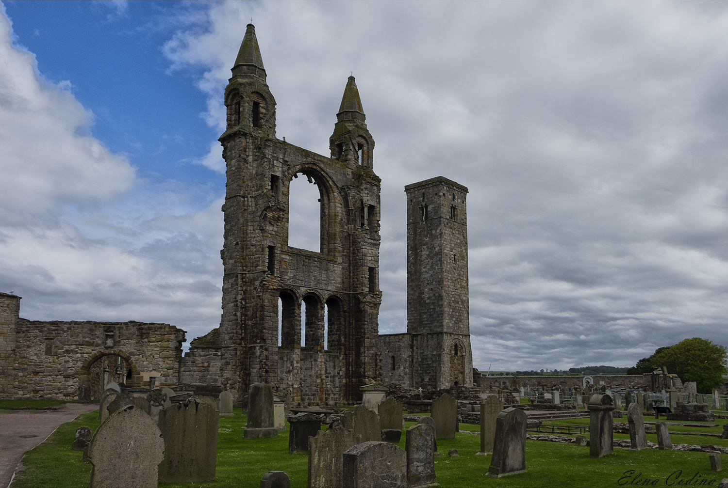 Ruinas de la Catedral de St. Andrews -Escocia
