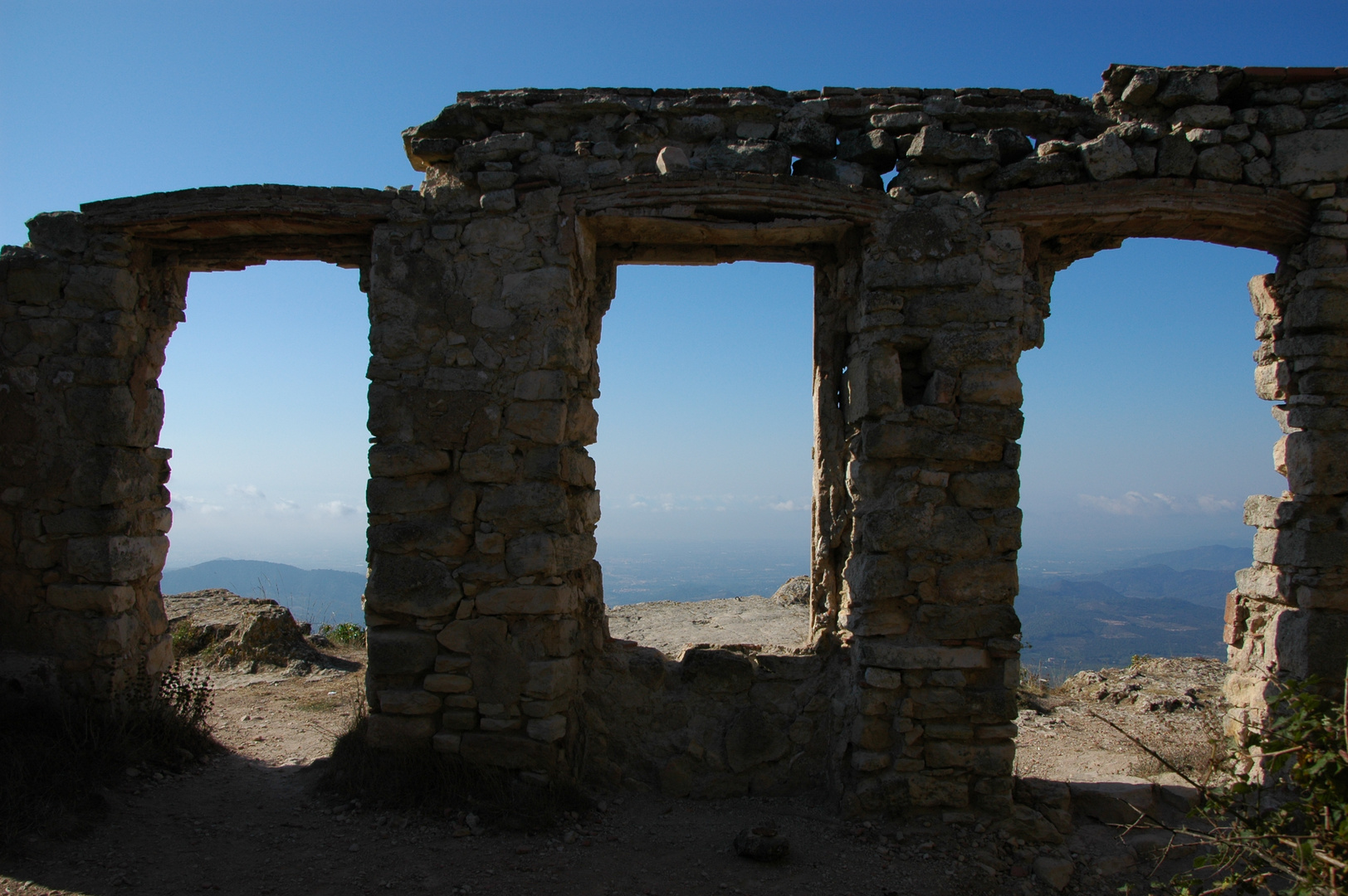 Ruinas, de La Mussara