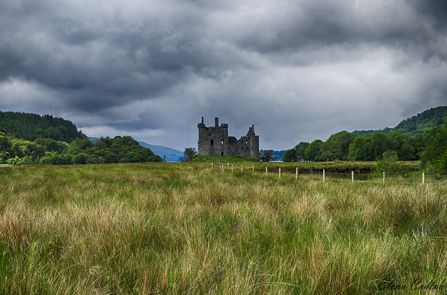 Ruinas del Castillo Kilchum - Escocia