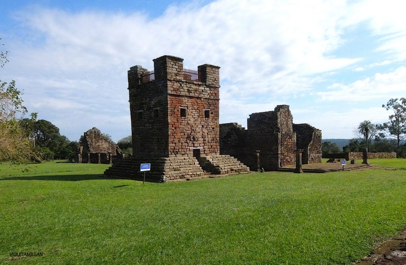 RUINAS JESUITICAS,STA TRINIDAD,PARAGUAY