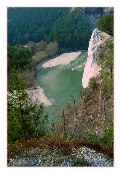 Ruinaulta in Graubünden April 2010