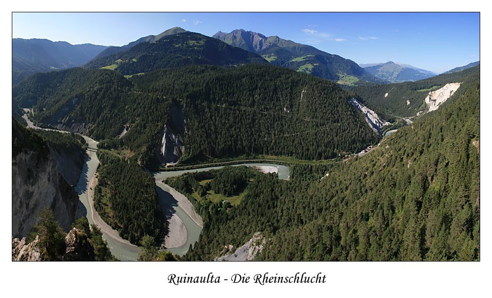 Ruinaulta - Rheinschlucht