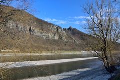 Ruine Aggstein hoch über dem Donautal