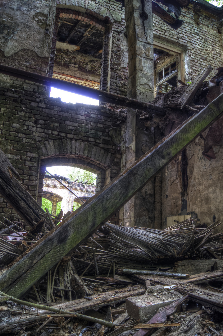 Ruine am alten Lokschuppen in Betzdorf