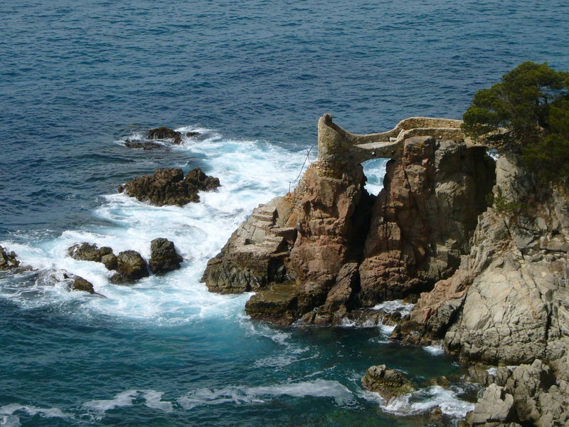 Ruine am Meer