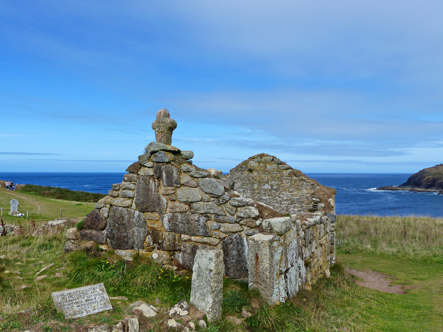 Ruine am Meer