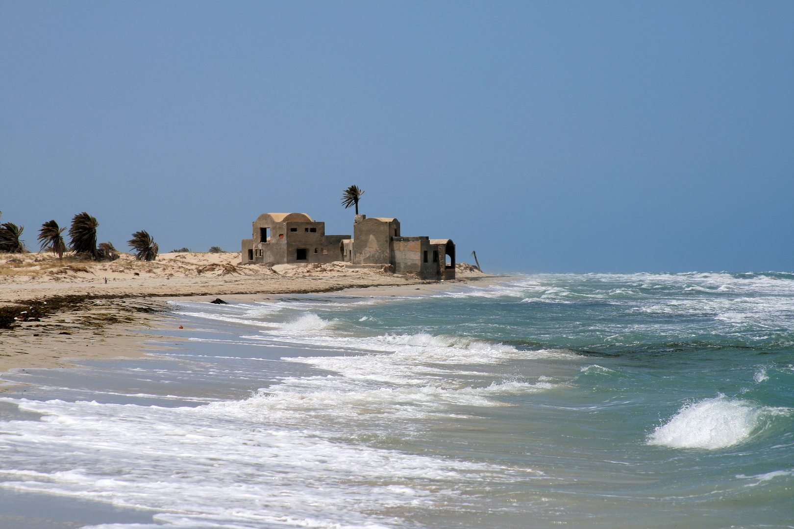 Ruine am Strand