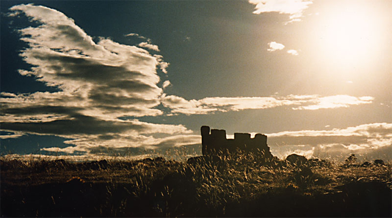 Ruine am Titicacasee