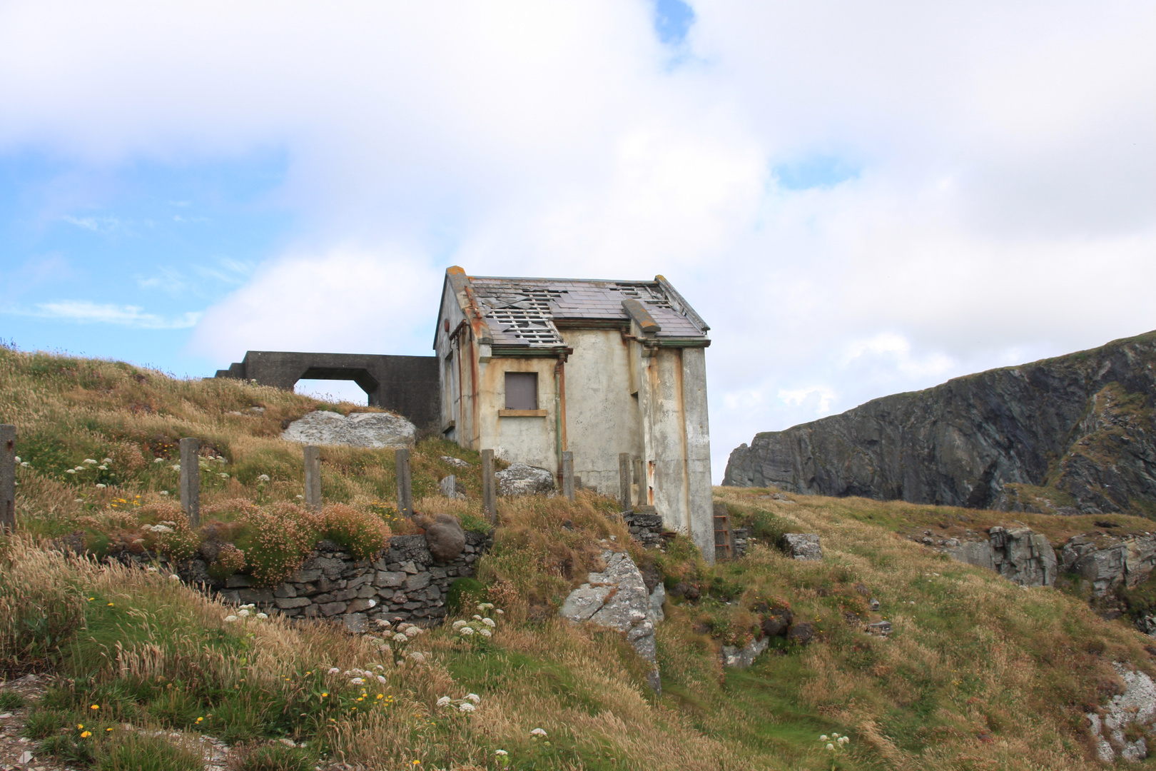 Ruine an Irlands Westküste