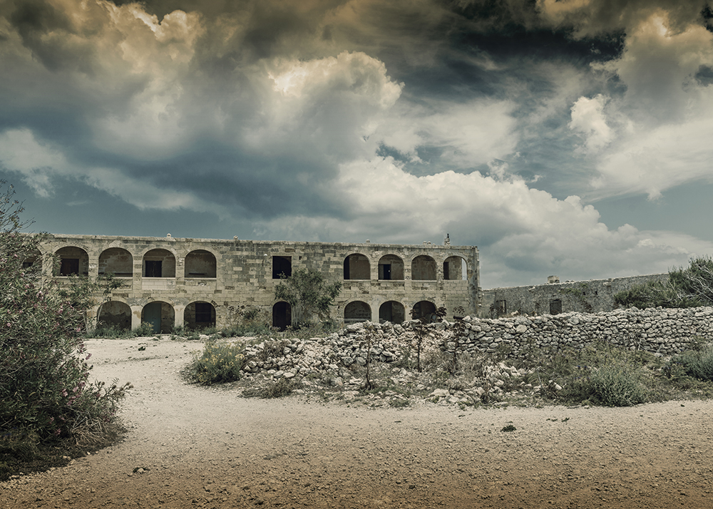 Ruine auf Camino