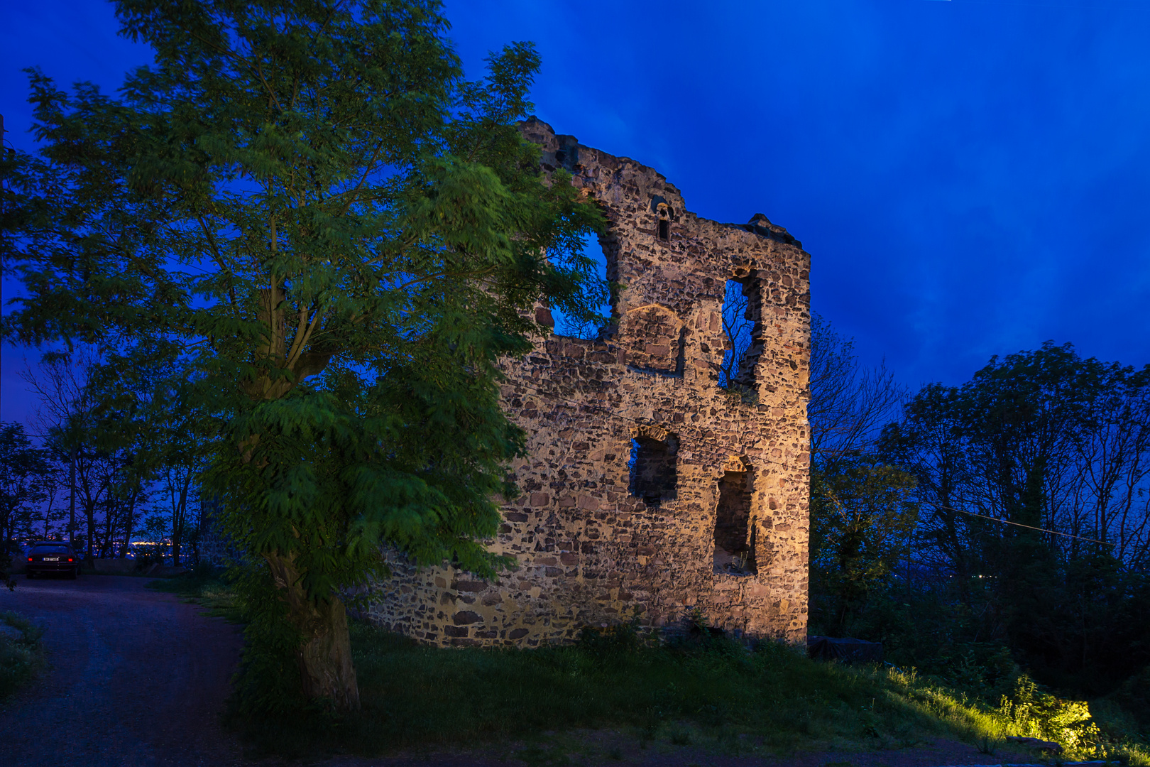 Ruine auf dem Petersberg