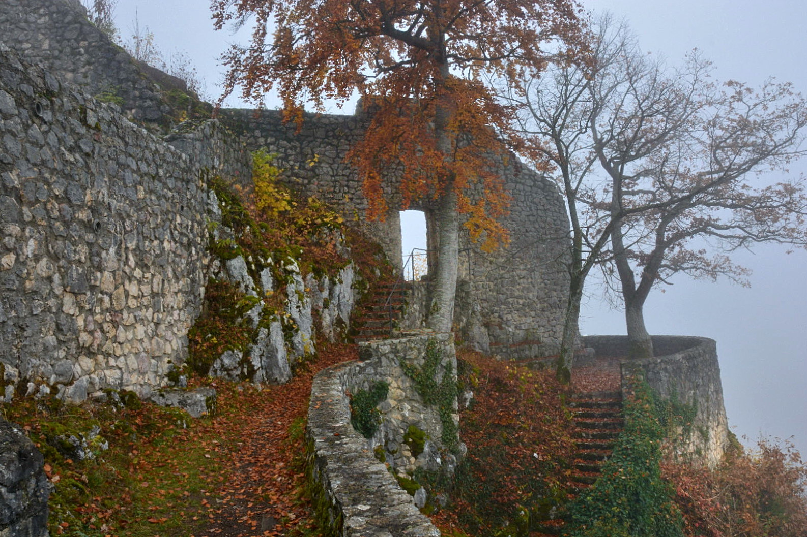 Ruine auf der schwäbischen Alb