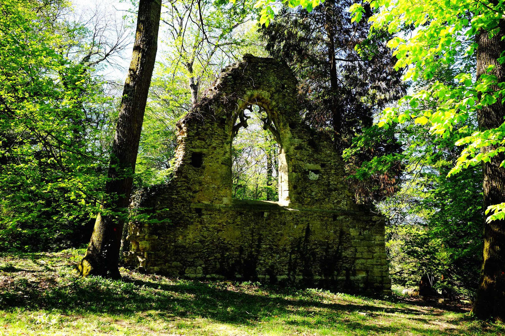 ruine de  l'église 