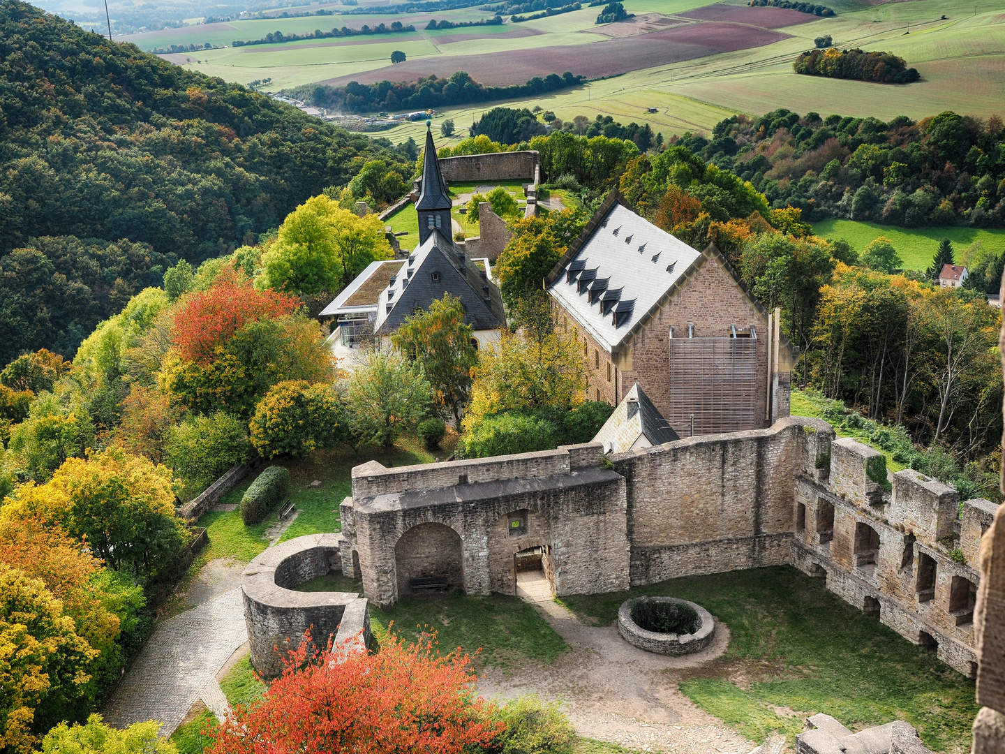 Ruine der Burg Lichtenberg bei Kusel