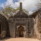 ruine der freitagsmoschee auf manda