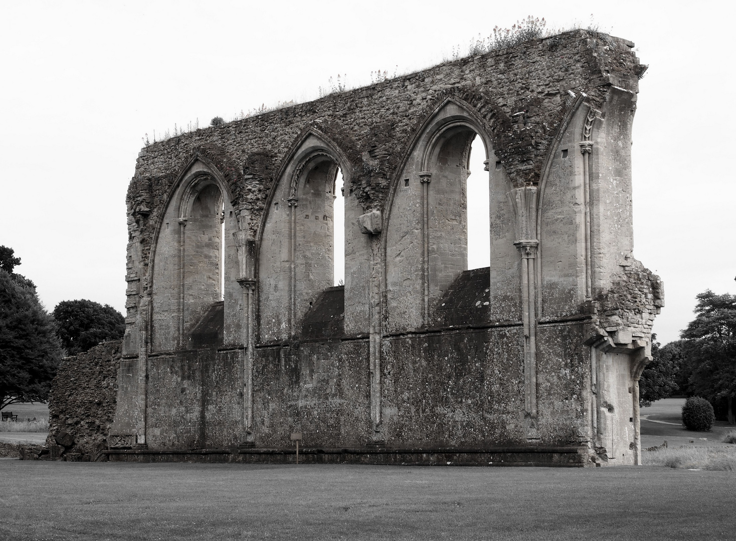 Ruine der Glastonbury Abbey 