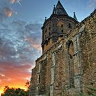 Ruine der Sixtikirche in Merseburg zwischen Halle und Leipzig