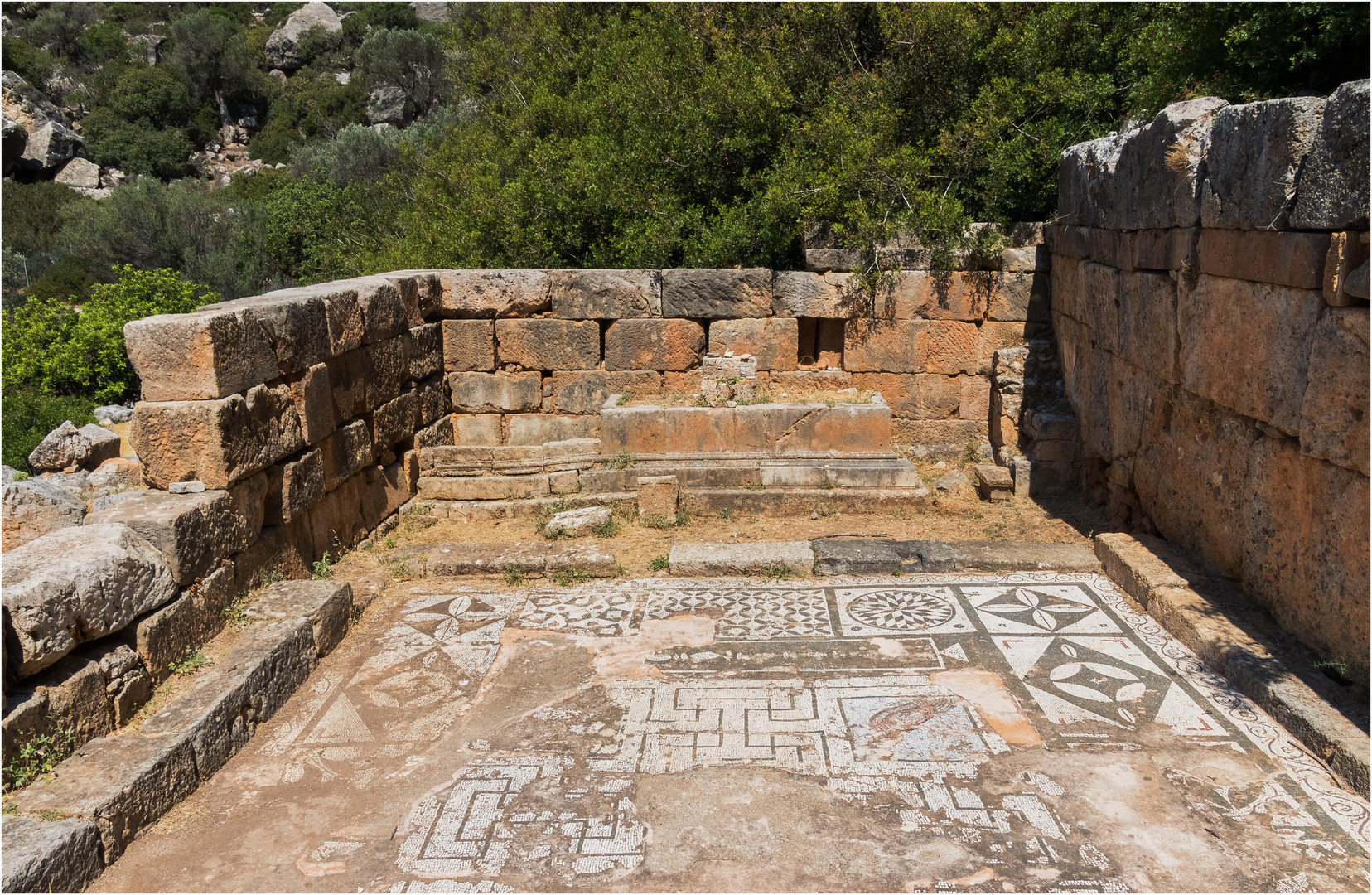 Ruine des Asklepios-Tempel