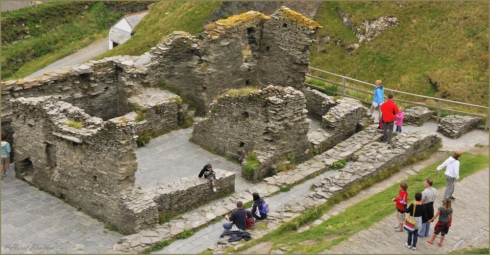 Ruine des Castle von Tintagel
