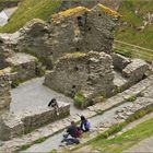 Ruine des Castle von Tintagel