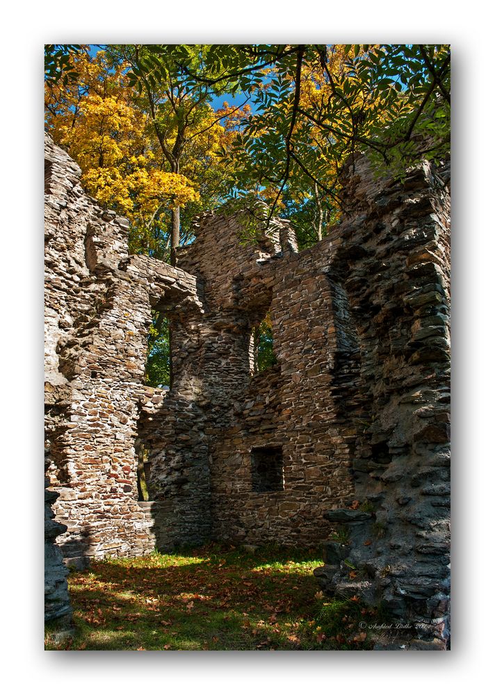 Ruine des Jagdschlosses Breitenbrunn