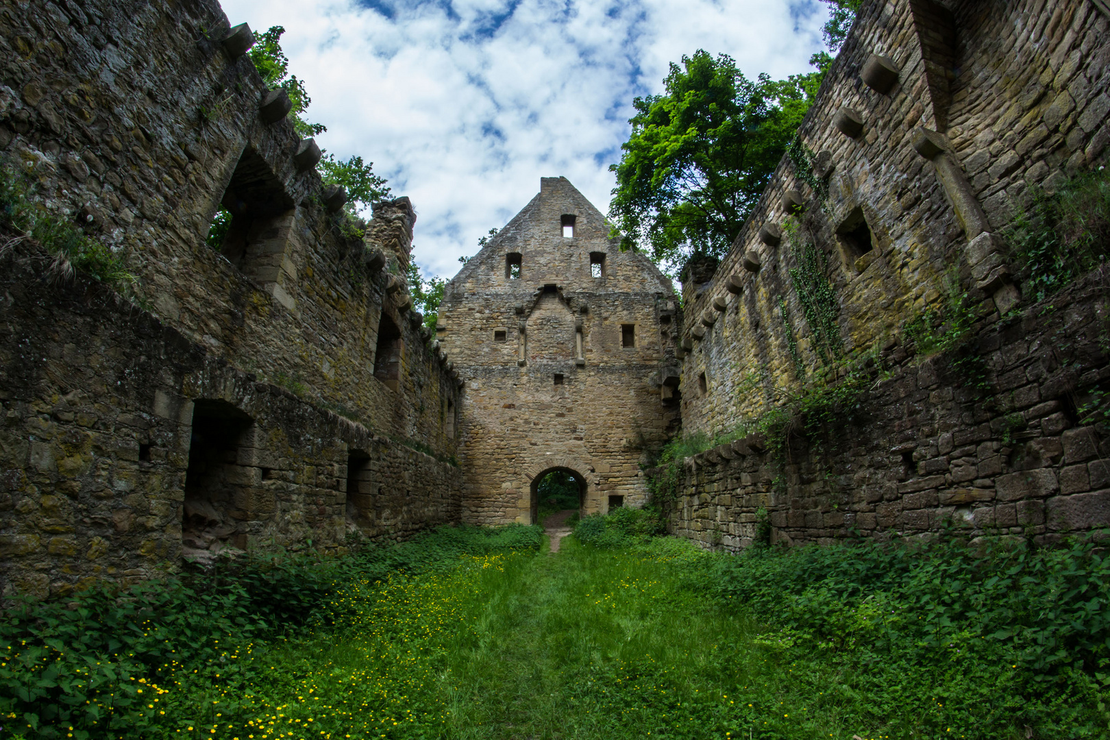Ruine des Klosters Disibodenberg