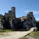 Ruine des Schlosses Ogrodzieniec (Polen)