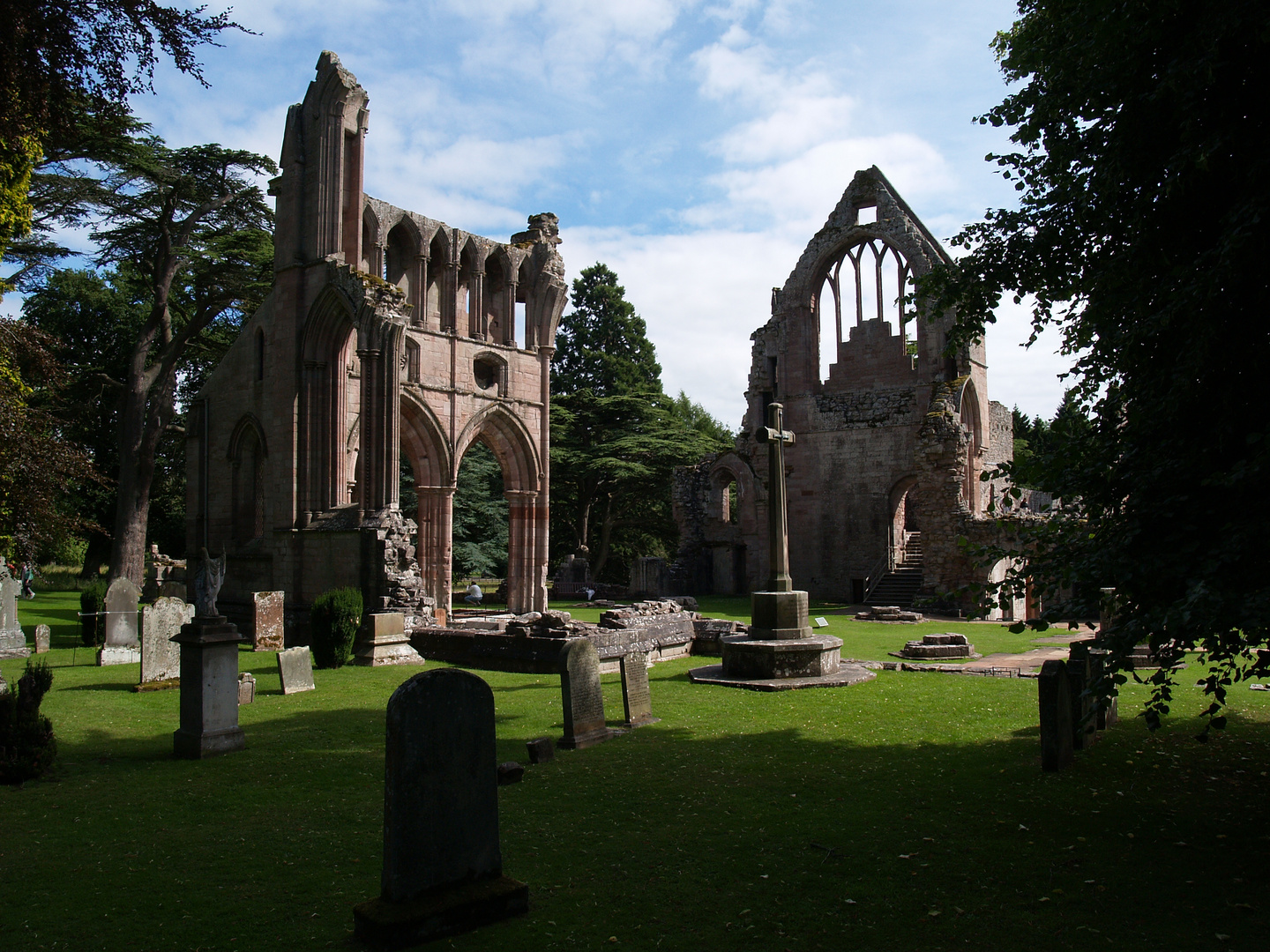 Ruine Dryburgh Abbey Schottland (Scottish Borders) 1