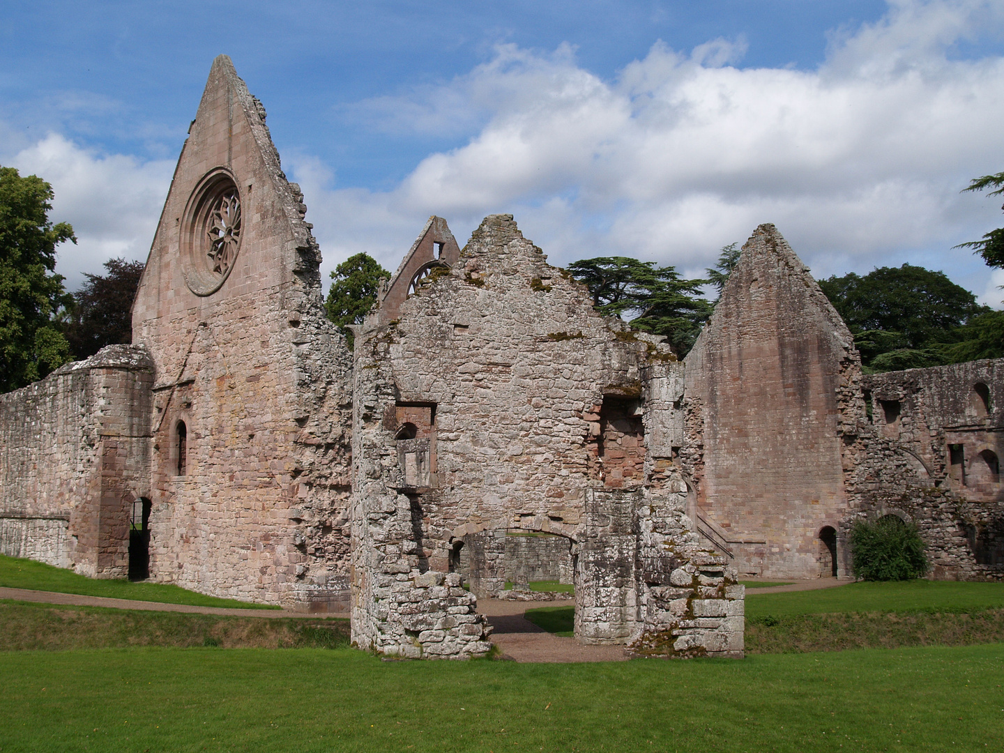Ruine Dryburgh Abbey Schottland (Scottish Borders) 2