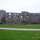 Ruine d'un château en Angleterre