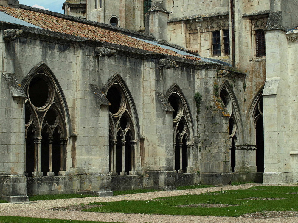 Ruine einer Kathedrale in Toul/F