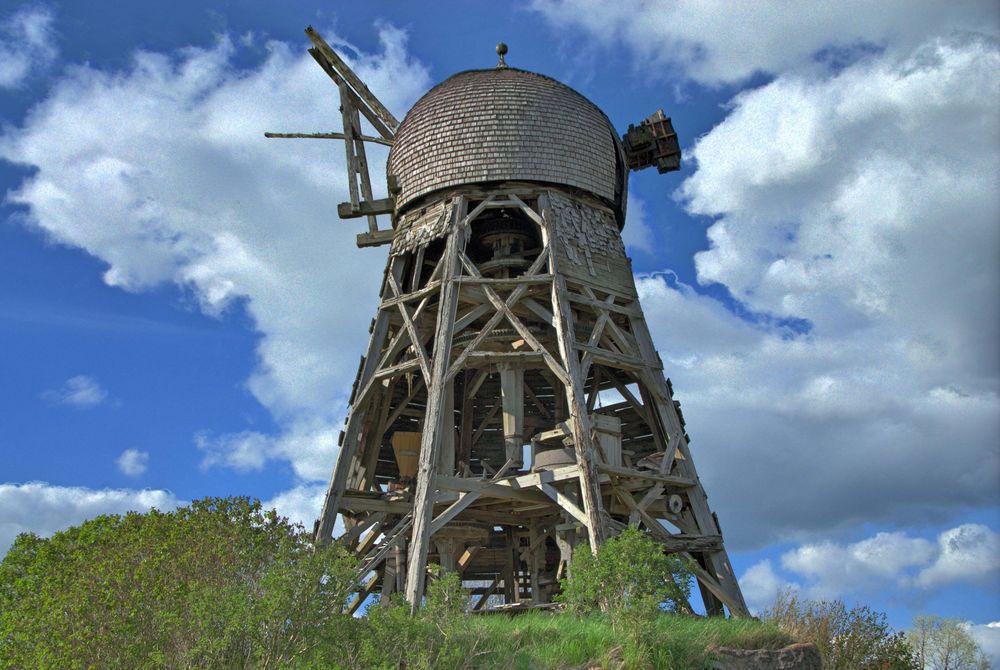 Ruine einer Windmühle...