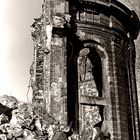 Ruine Frauenkirche Dresden 1988