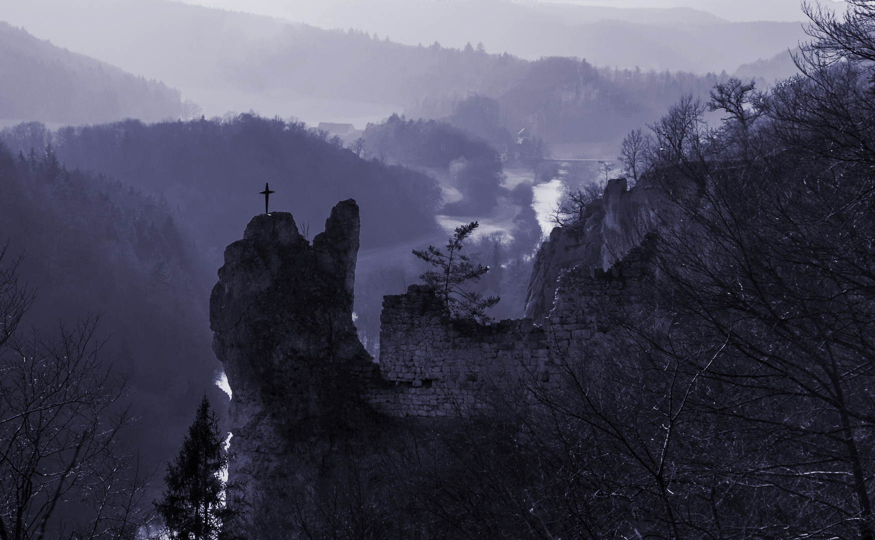 Ruine Gebrochen Gutenstein