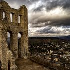 Ruine Grevenburg an der Mosel bei Traben Trarbach