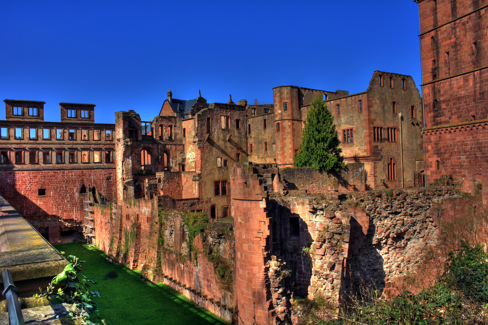 Ruine Heidelberg HDR