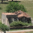 Ruine im Bergdorf, Italien