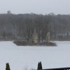 Ruine im Schnee