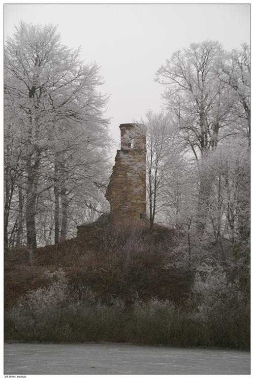 Ruine im Winter