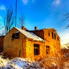 Ruine im Winter