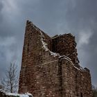 Ruine im Winter