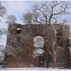 Ruine im Winter