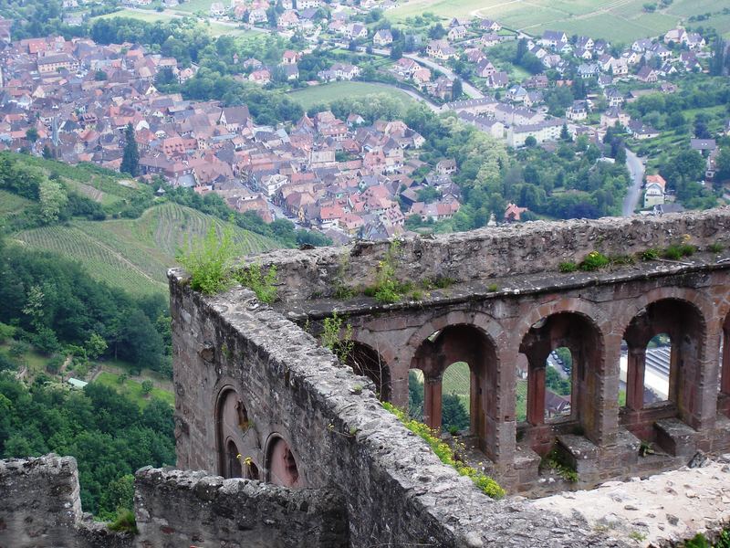 Ruine in den Vogesen